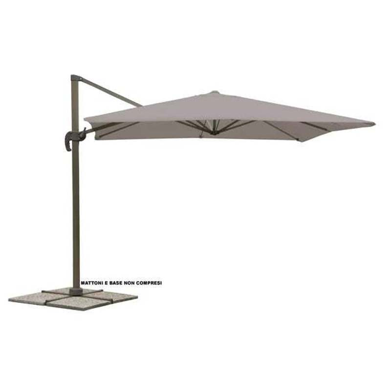 Ombrellone a braccio Deluxe 3x4 mt – Struttura in alluminio: retailer-supplied image