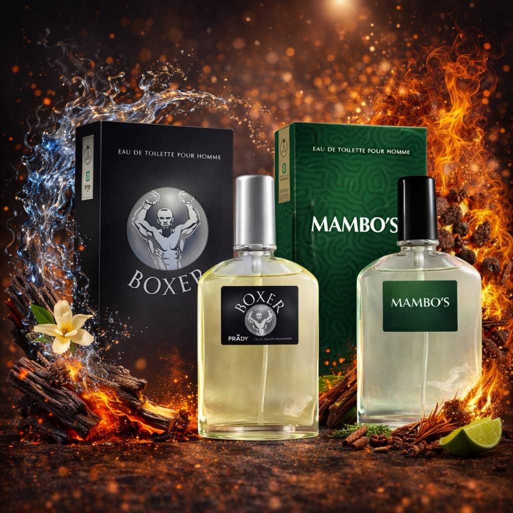 TEMU Pack 2 masculinas diseñadas para hombres que transmiten seguridad, energía y /Perfume 85 ml