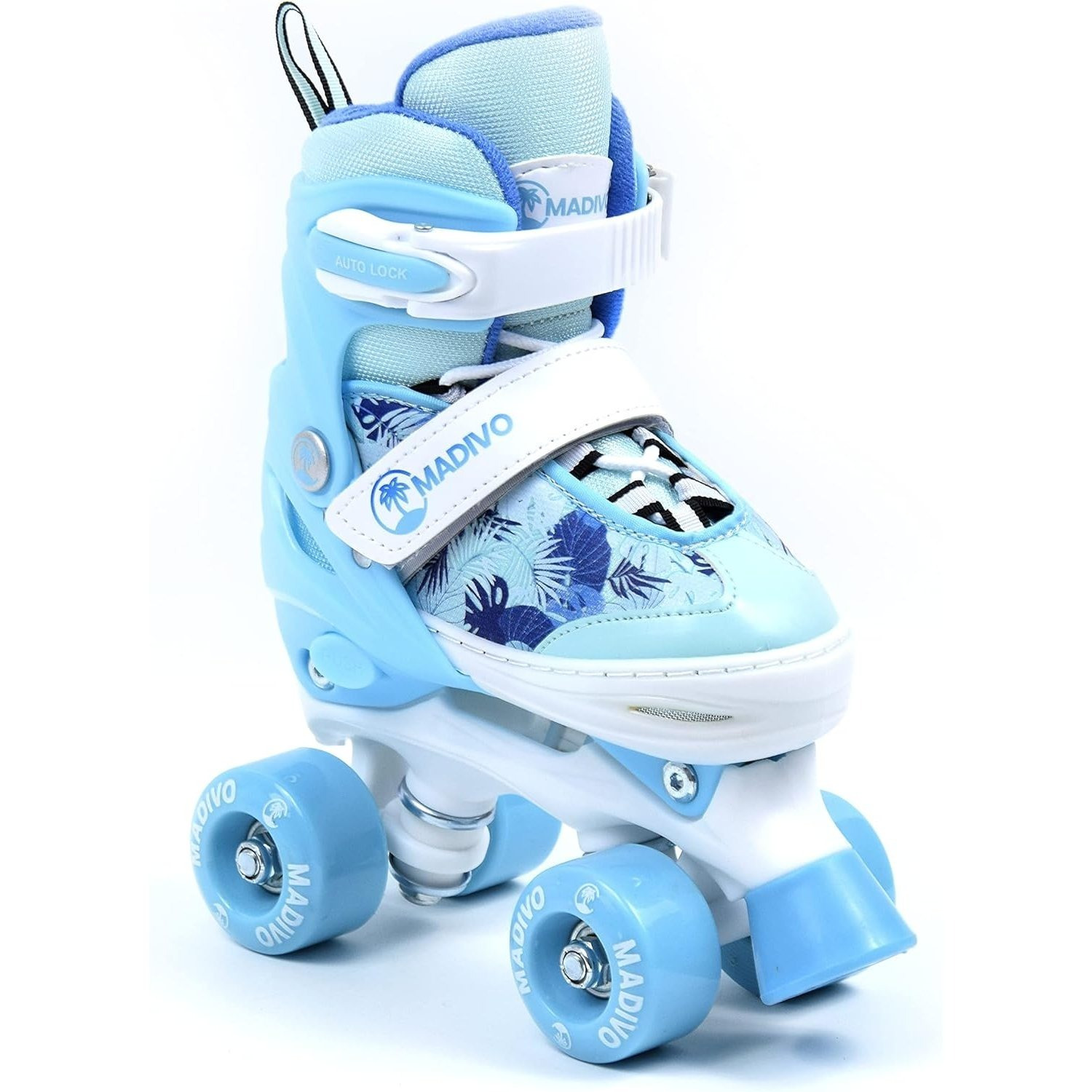 Image of Adjustable Children's Madivo Tropic 30-33 / 34-37 Four-wheeled Scooter For A Girl With Pu Wheels Bearings