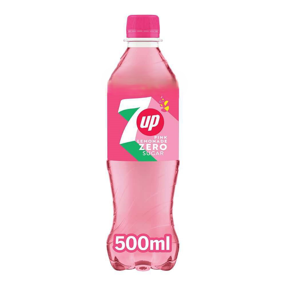 TEMU 0 Sugar Pink Lemonade Soft Drink Pack Of 12 X 500ml