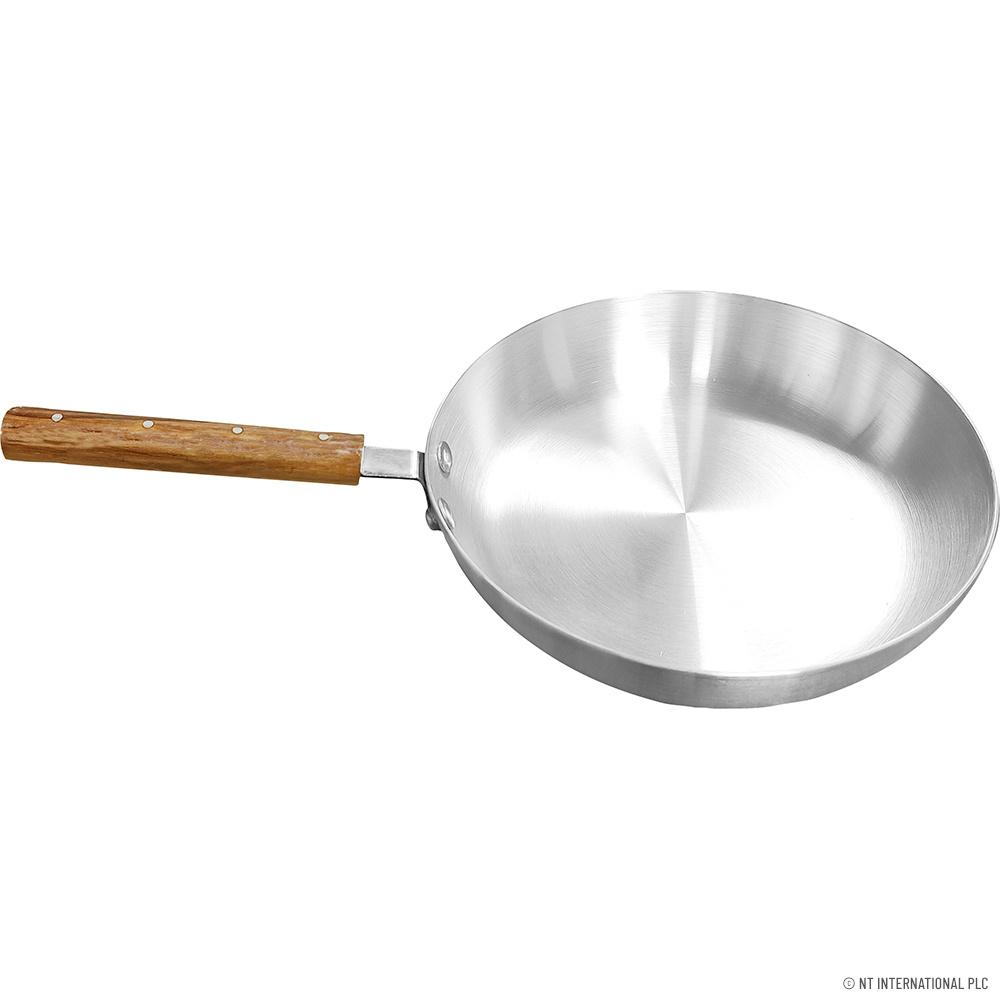 TEMU Professional Aluminum Frying Pan With Stay- Handle – Heavy Duty Deep For Searing & Sautéing, Fry Pan