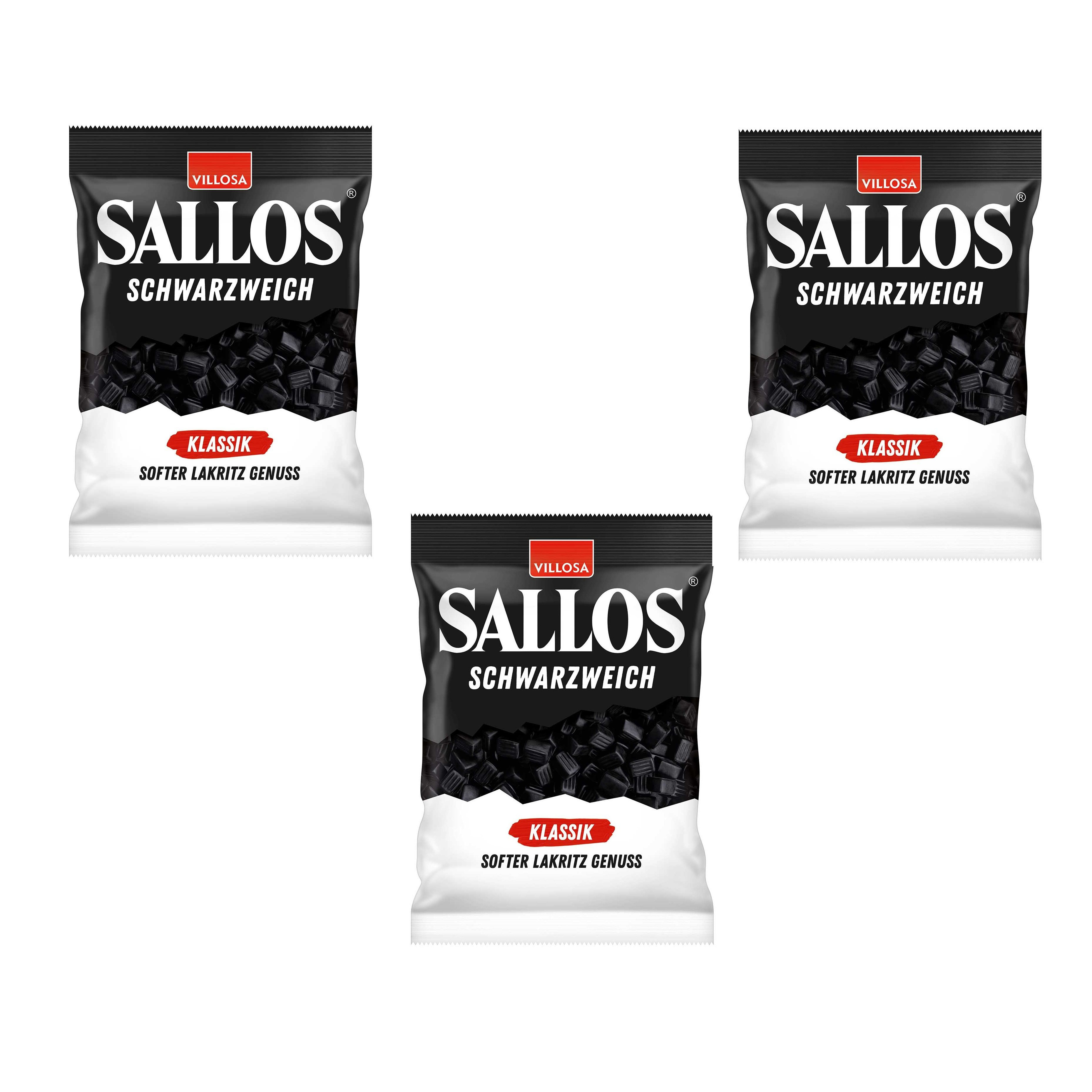 Sallos Black Soft Classic 3x200g