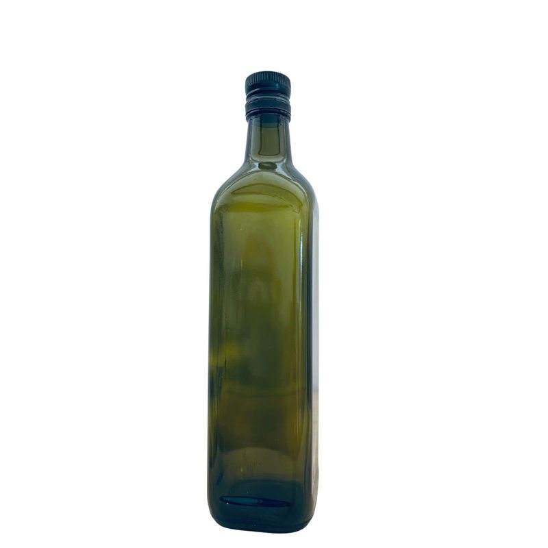 TEMU Green Garden 6 pezzi bottiglia in vetro scuro UVAG olio liquore 750 ml con tappo