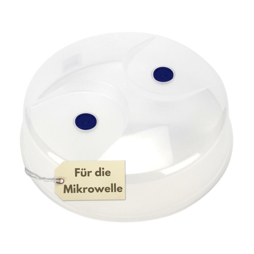 Microwave Cover 27 Cm, Microwave Hood With Vent, Microwave Lid, Dishwasher- Cover