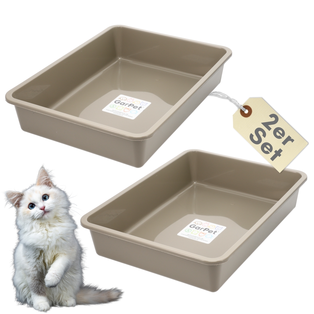 Set Of 2 Max Cat Litter Boxes