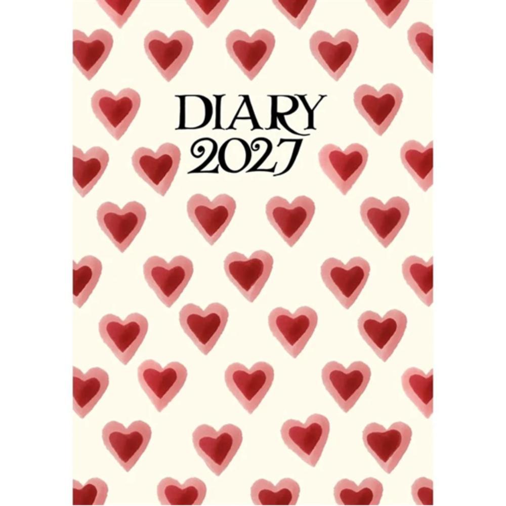 Emma Bridgewater, Double Hearts A6 Diary