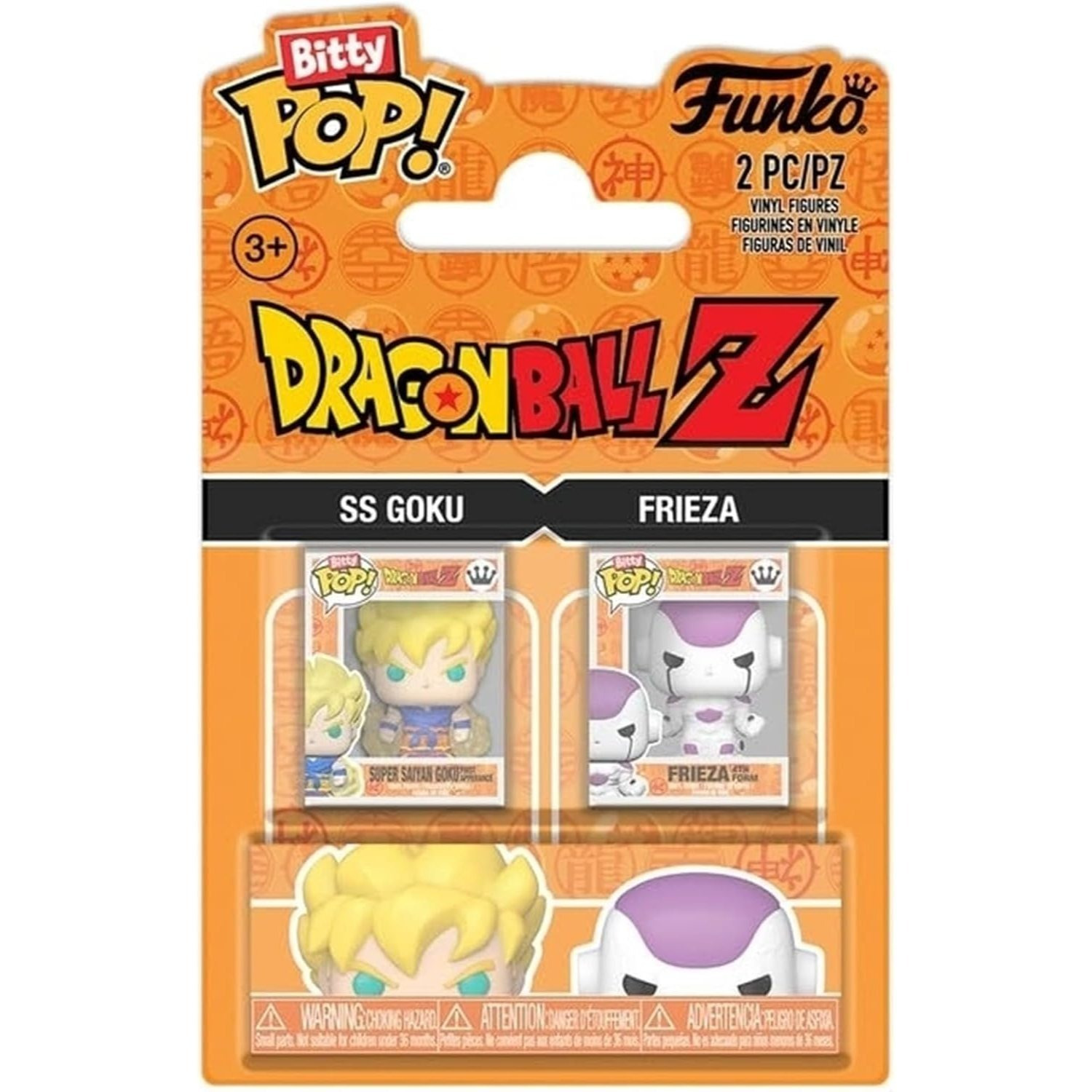 TEMU Bitty Pop! Dragon Ball Z 2-pack With Goku And 4th Form