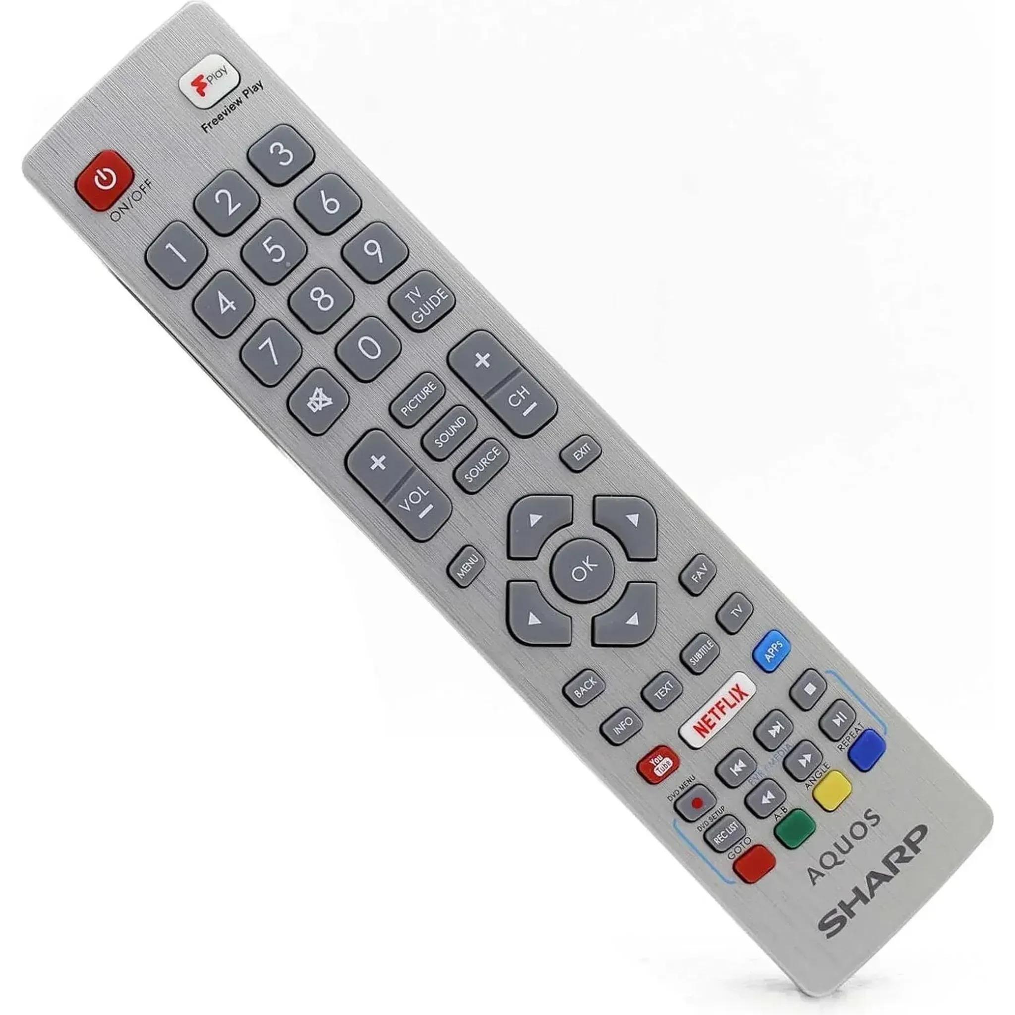 Original Sharp Tv Remote Control Shw/rmc/0121 For Aquos Uhd 4k Tv