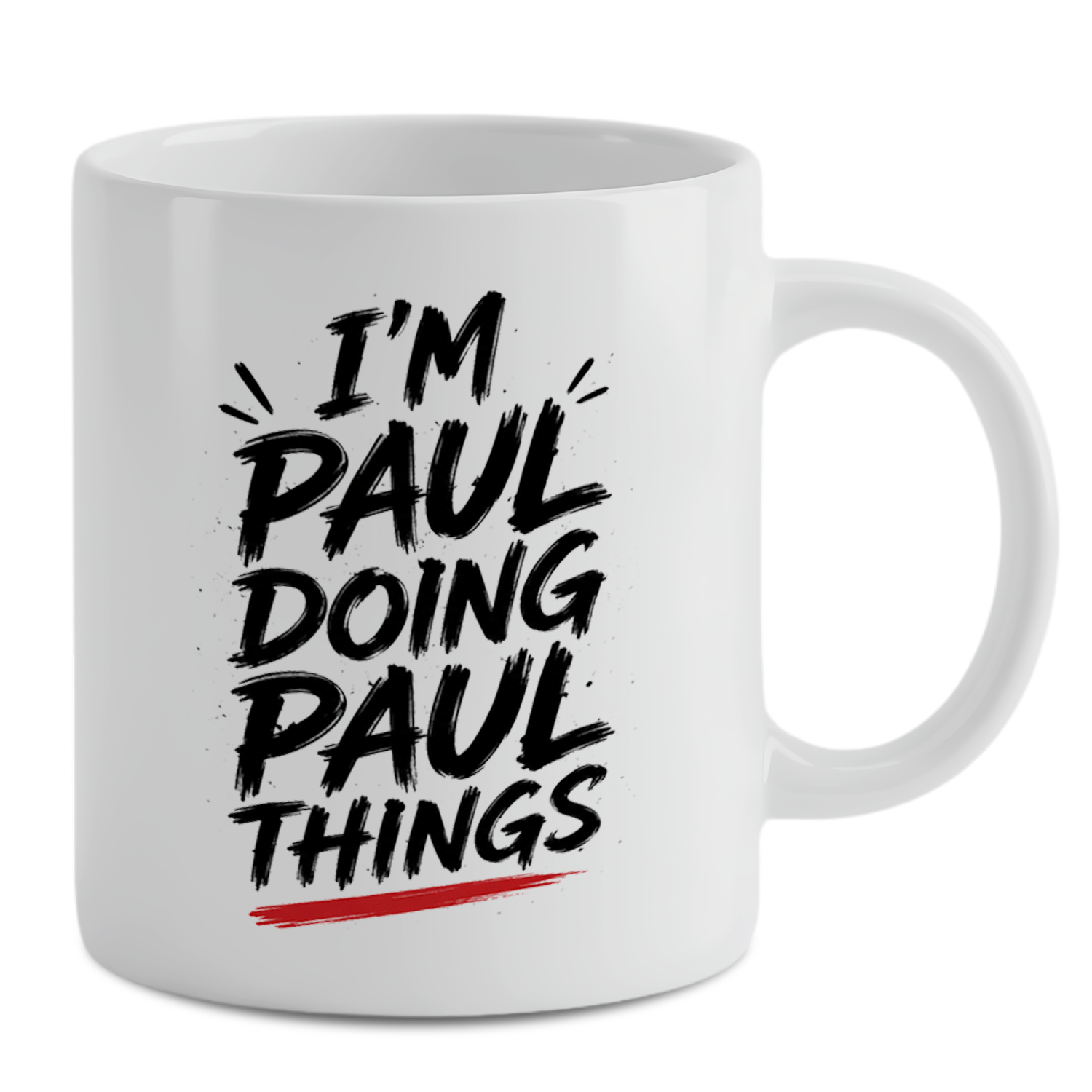 TEMU Im Doing Things Coffee Mug Funny Name Ceramic Tea Cup Sarcastic Humorous Novelty Mug Gift For Men Birthday Christmas Gift Idea For Brother Dad