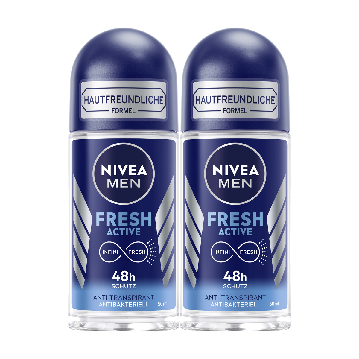 Nivea Men Deo Roll On Protect Anti Transpirant 50ml 2er Pack
