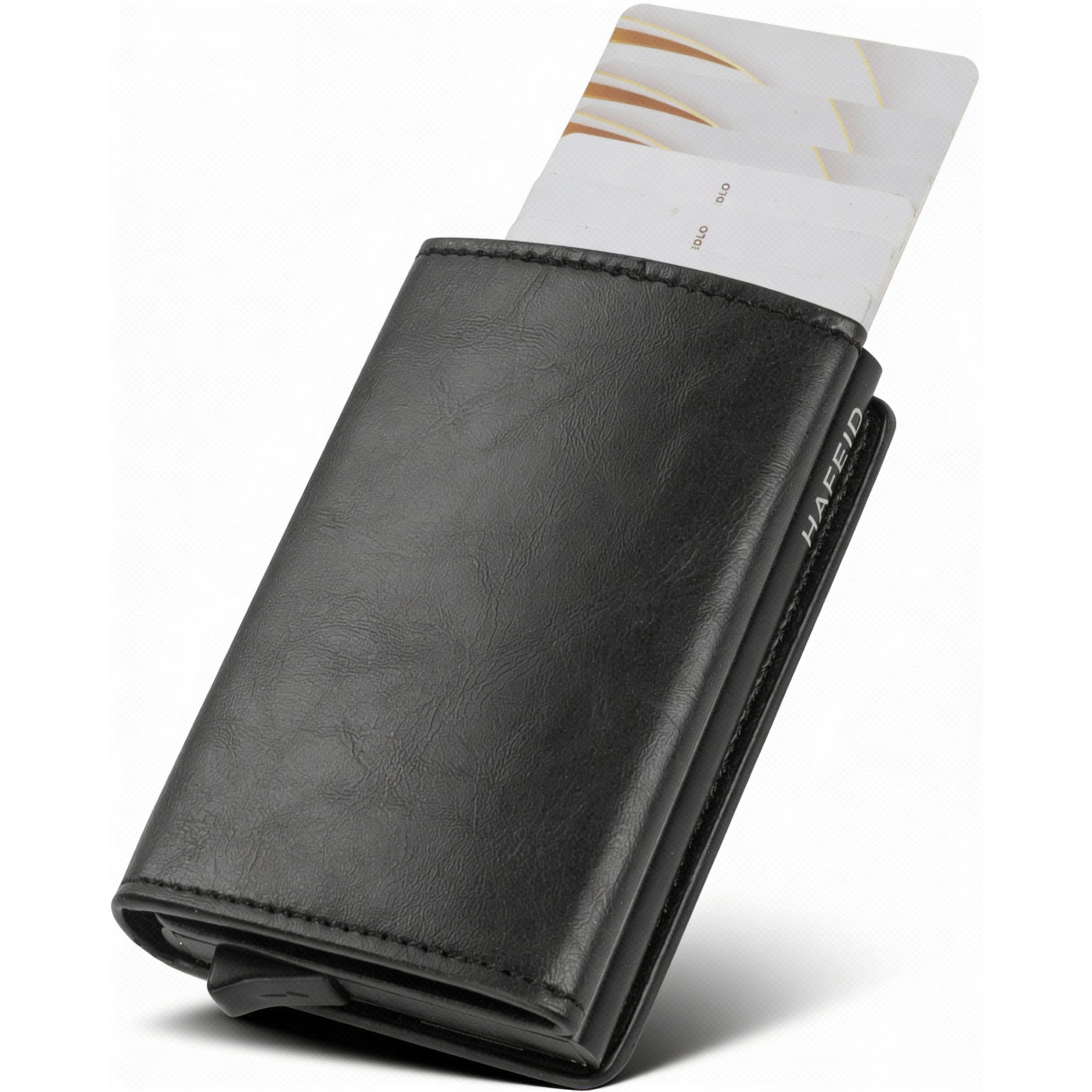 Image of Haffield Magnet Wallet Slim - Card Case Rfid Protection - Coin Purse Money Compartment - Credit Card Case Wallet - Women's Men's Wallet - Mini