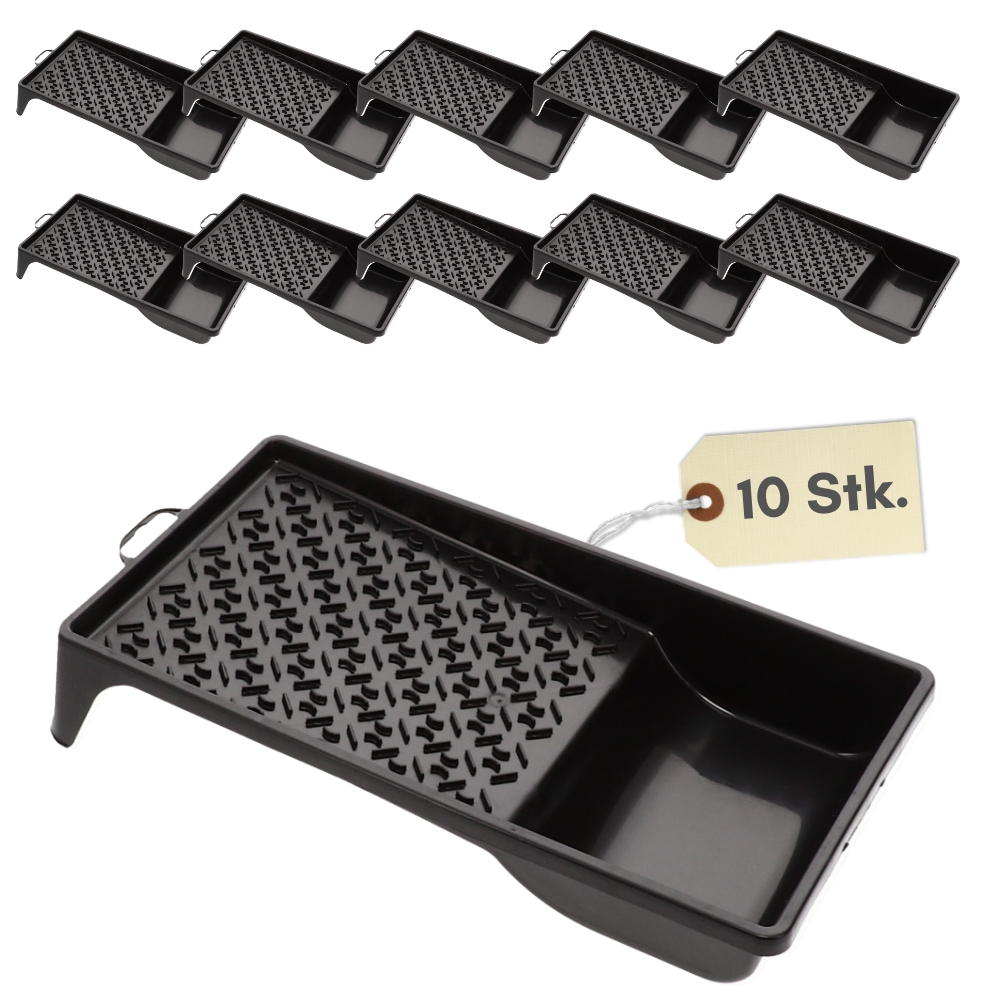 Image of 10 Color Trays Paint Scale For Painter Accessories Paint Tray Paint Tray Painter Tray Painting Accessories Paint Scales Made Of X 22 Cm