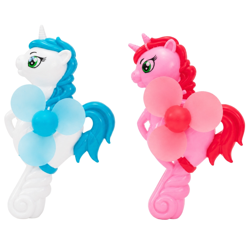 TEMU Mini Ventilateur Manuel Licorne 19 cm Portable en Couleur Aléatoire – Ventilo à Main pour Enfants, Refroidissement Été