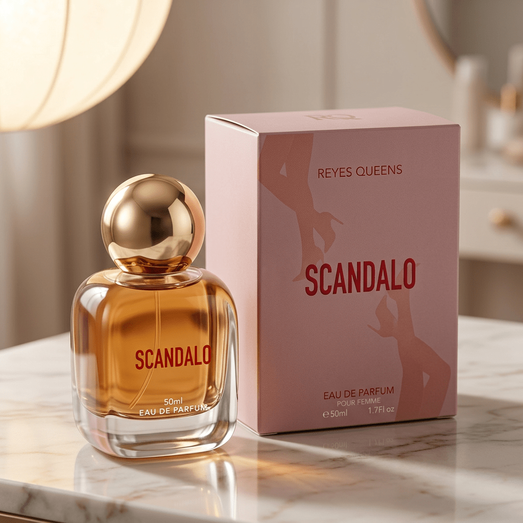 Image of Scandal By Queens Eau De Parfum 50ml For Women | Gourmand Sweet Perfume With Floral Touches And Warm Base | Seductive And Sophisticated