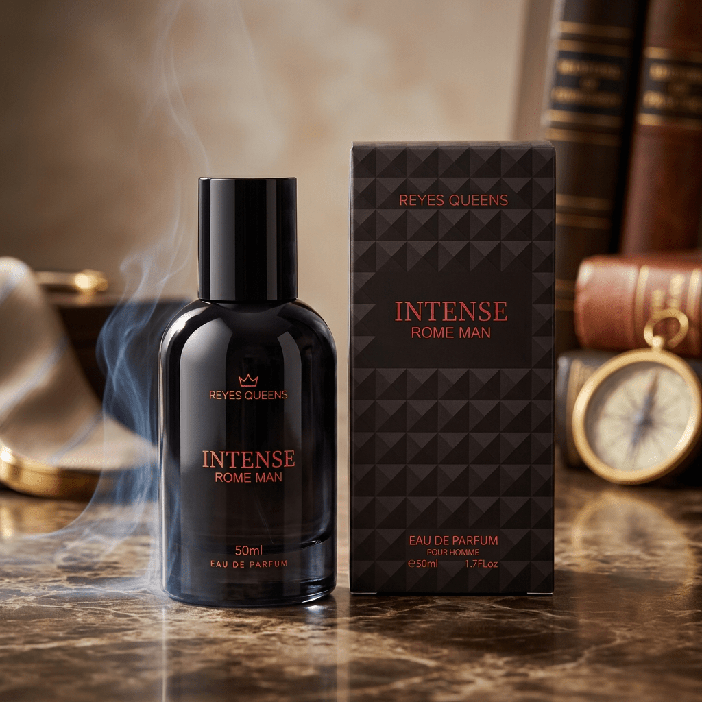 Image of Rome Men By Queens Eau De Parfum 50ml For Men | Perfume With A And Warm Base | Elegant Fragrance For Men With Personality
