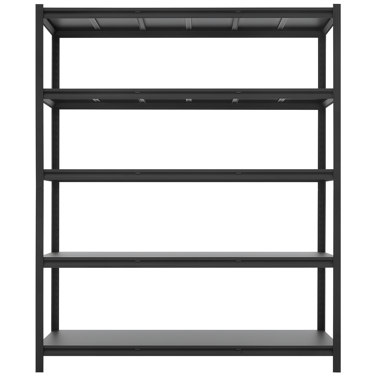 Image of Storage Shelves, 5-tier Adjustable, 3000 Lbs Capacity, Heavy Duty Garage Storage Shelving Unit, Metal Utility Rack Shelf, For Garage Basement, 59.49" W X 20.55" D X 71.38" H