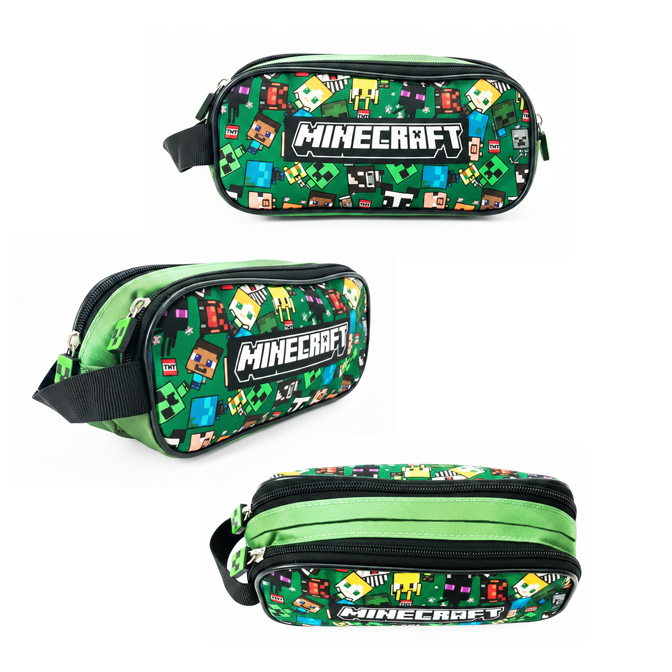 Oval Two-compartment Pencil Case