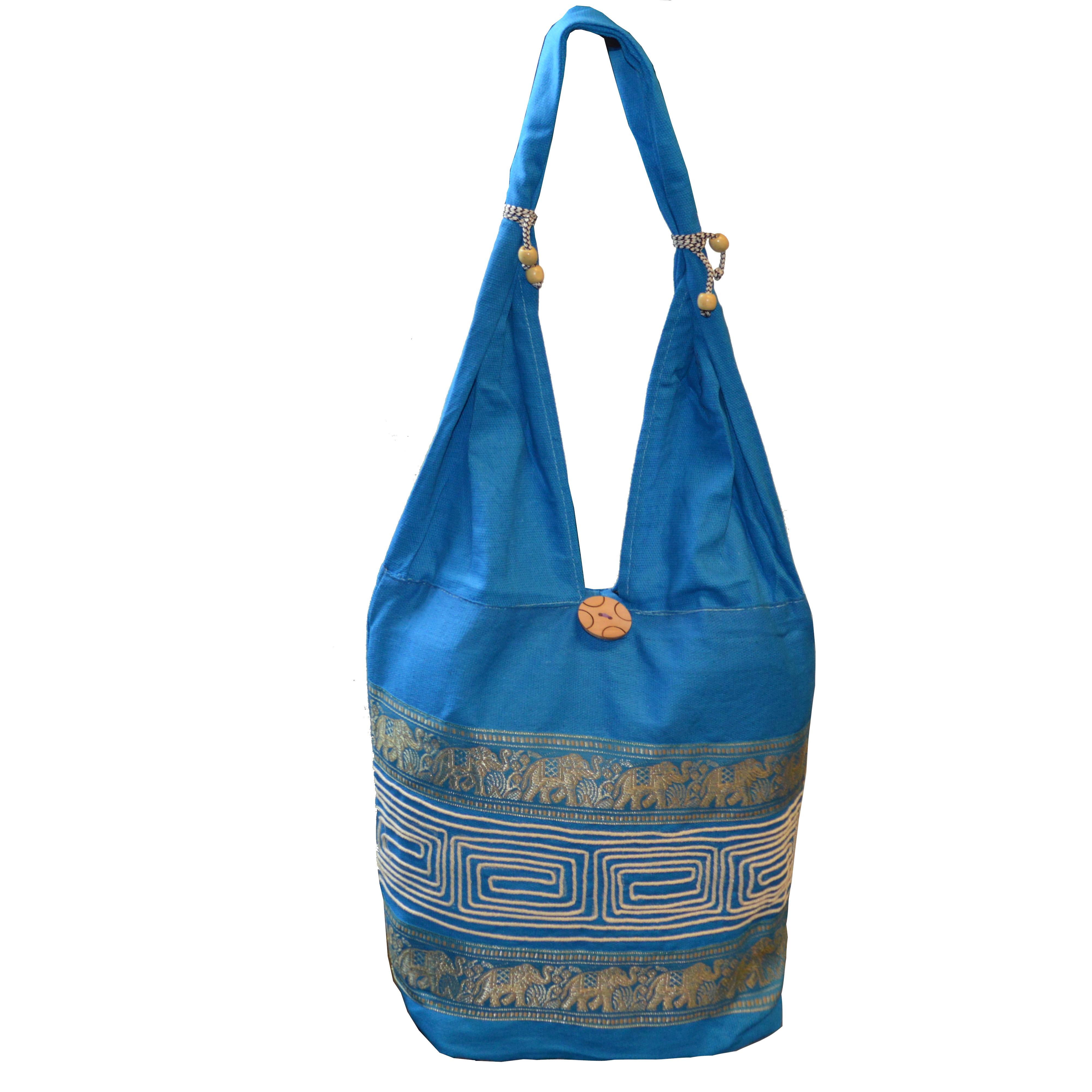 Floated Ladies/teenagers Shoulder Bag Beach Bag Elephant Pattern Indian -1113