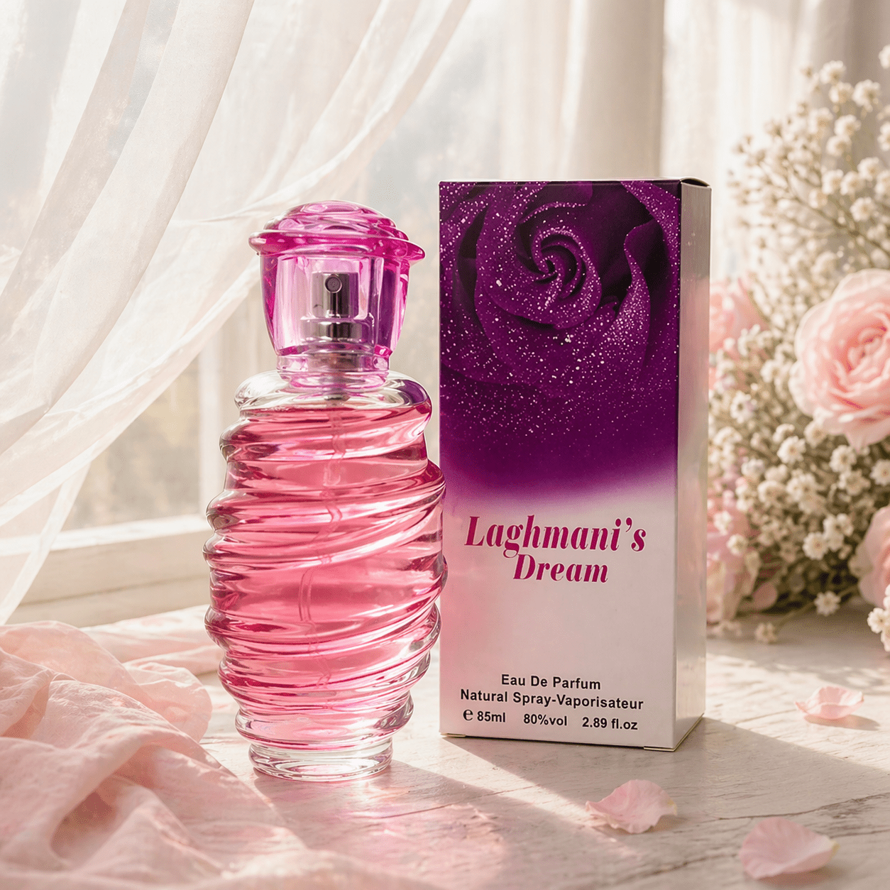 TEMU Perfume For Ladies – 's Dream Pour Femme 85ml Sweet Composition Designed As A Ladies Perfume With A Elegant Character, This Fragrance For Ladies