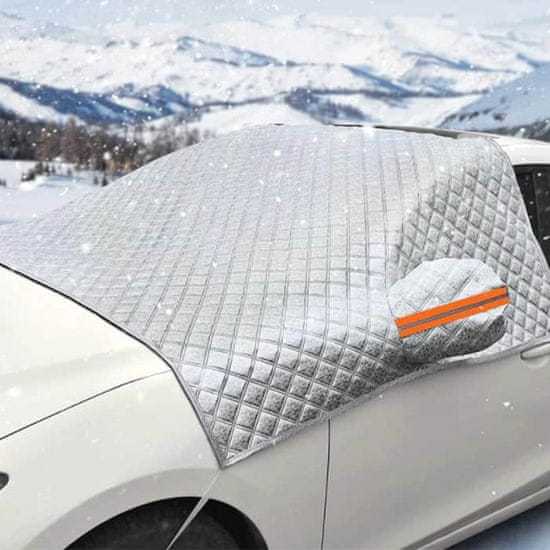 Image of Magnetic Cover For Windshield Against Ice, Snow, And Sun For Most Vehicles 140x110 Cm