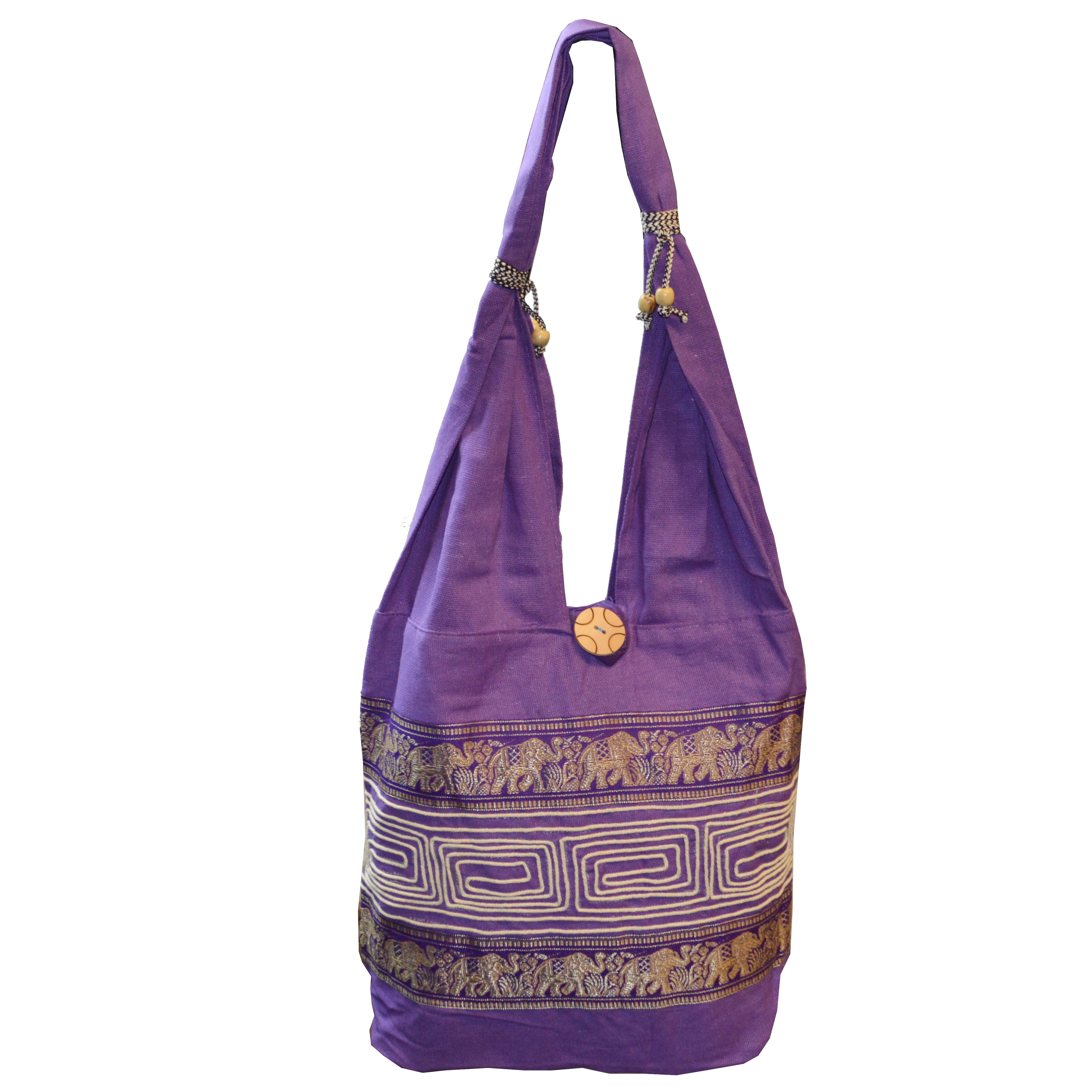 Floated Ladies/teenagers Shoulder Bag Beach Bag Elephant Pattern Indian Style G-1331