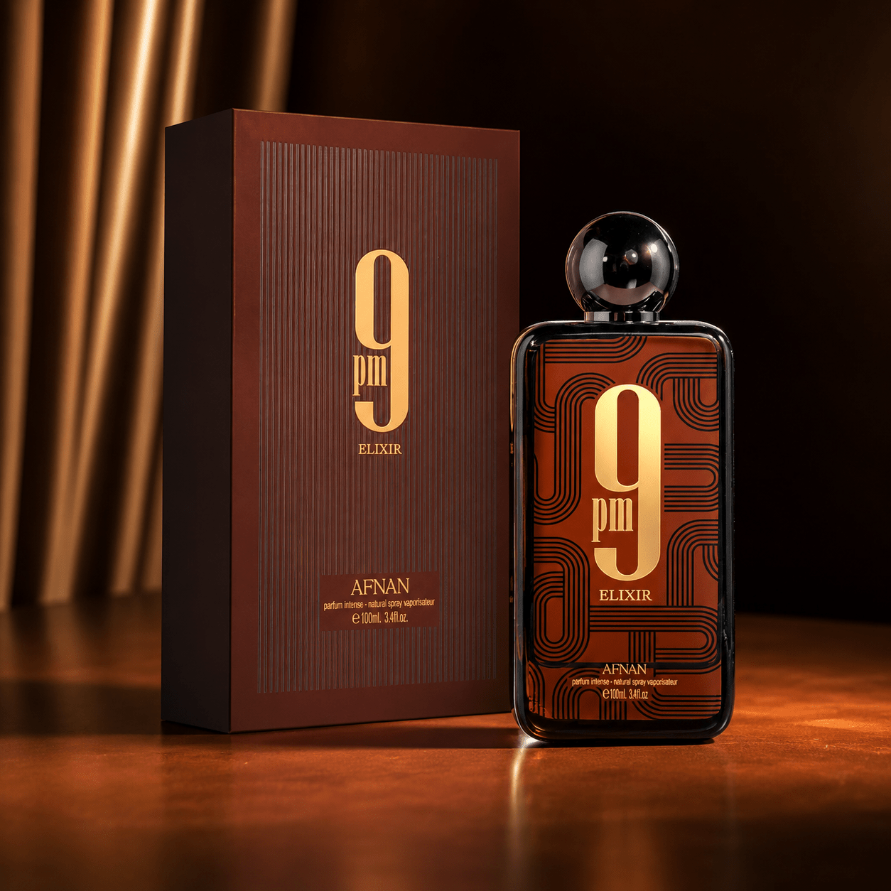 Afnan Eau De Parfum 100ml For Men – Spicy, Leather, Patchouli & Vanilla Notes