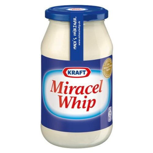 Miracle Whip Salad Cream, Classic Creamy, Mild, Fine, Delicious, 4 X 250 Ml