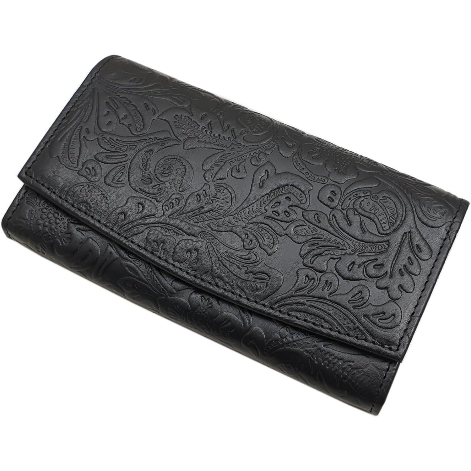 Leather Wallet Taxi Wallet Money Wallet Purse In Black