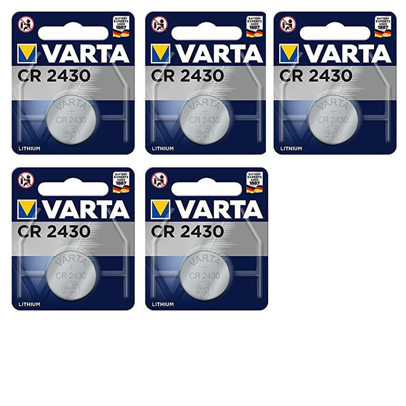 TEMU 3V 300 mAh VARTA lot de 5 pile bouton lithium