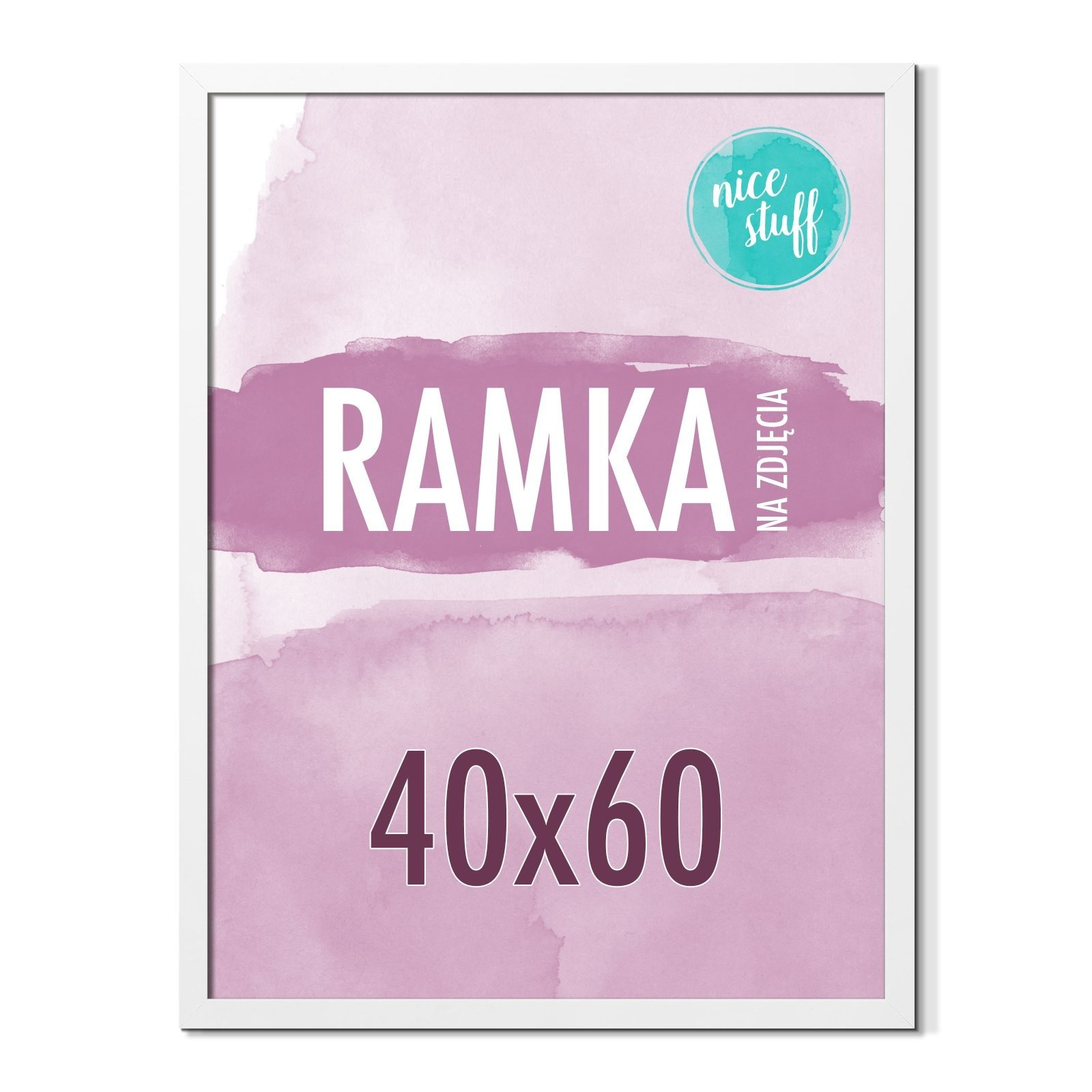 Image of Frame 40x60 Frame For 40x60 Photos White Frame For A 40x60 Photo, White