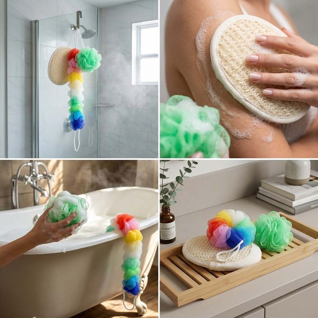 3 Random Style Plastic Bath Set for Kids