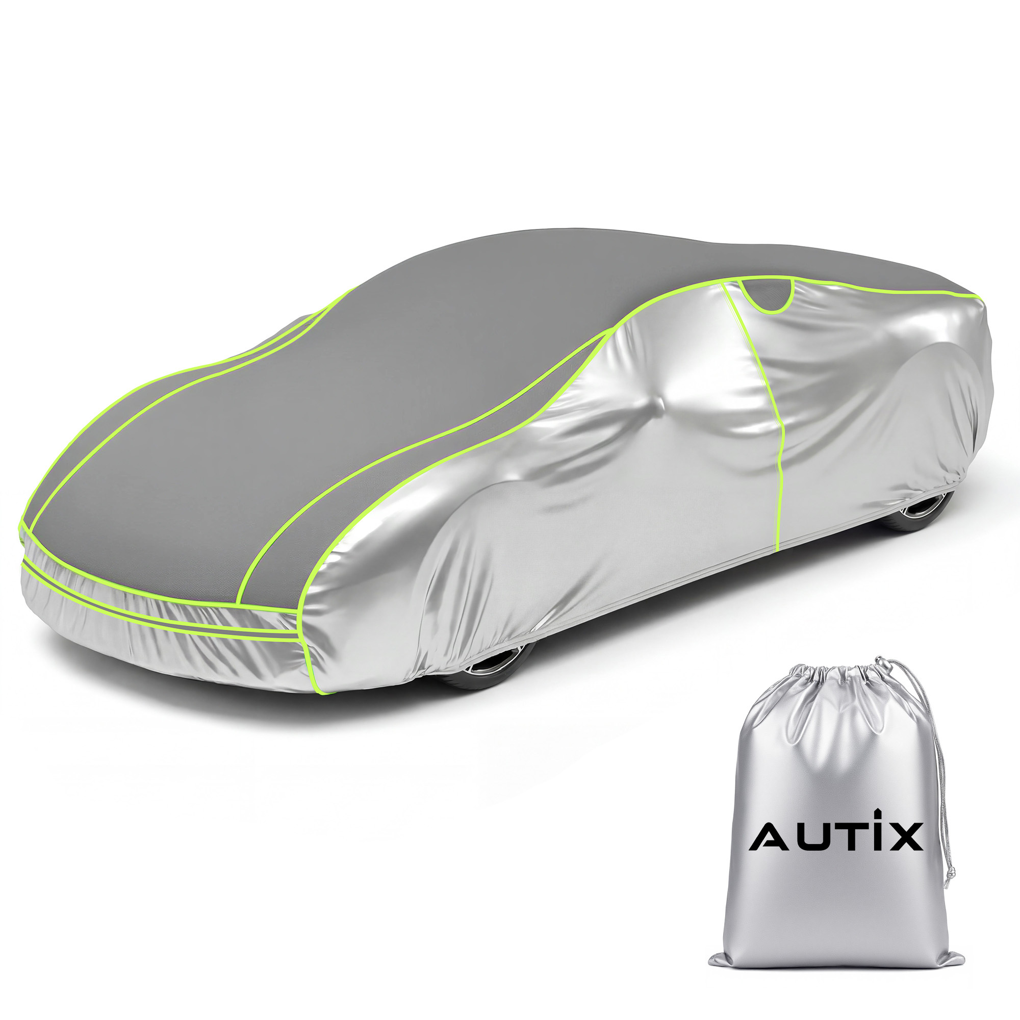 Image of Off-road Hail-proof Car Cover M, Gray And Silver, Waterproof Car Cover, Hail Protection, Off-road Accessories
