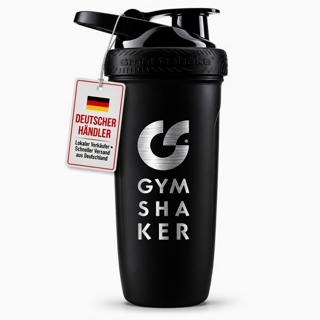 Image of Stainless Steel Protein Shaker 900ml - Odorless & Hygienic With Honeycomb Sieve For Creamy Shakes, Spill-proof ( To 700ml)