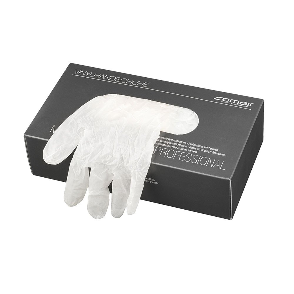 Comair Vinyl Gloves Size S Powdered 100-box