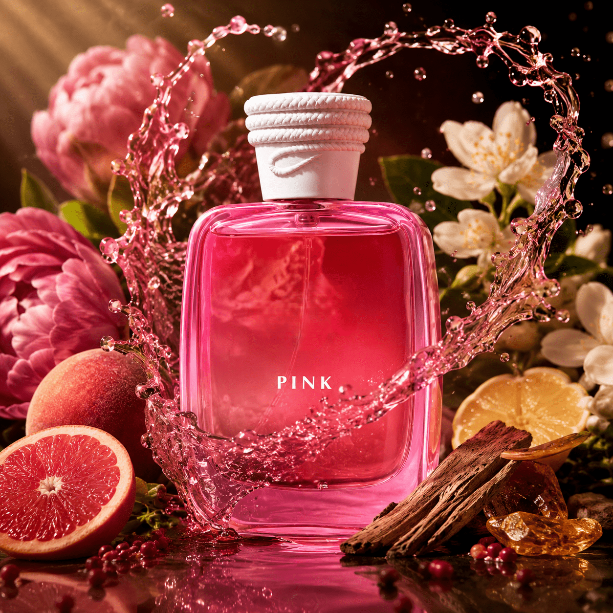 Women's Rose Perfume 100ml Floral Gourmand Fragrance For Everyday