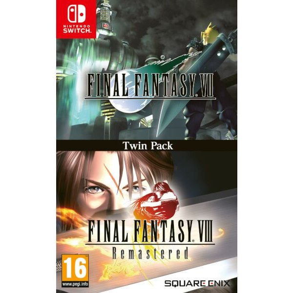 Final Fantasy VII y Final Fantasy VIII Remastered Twin Pack PAL España Nintendo Switch...