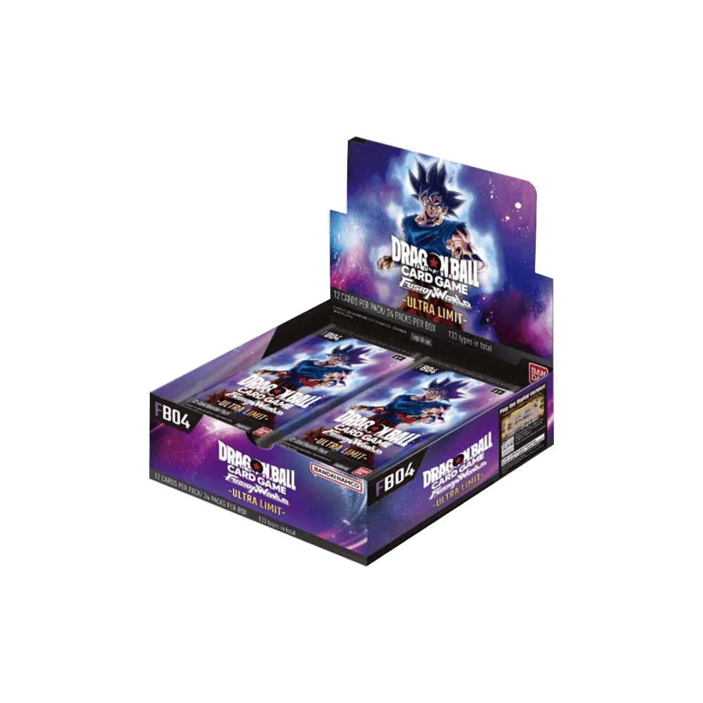 Dragon Ball Fusion World Ultra Limit Booster Display Fb04 Englisch
