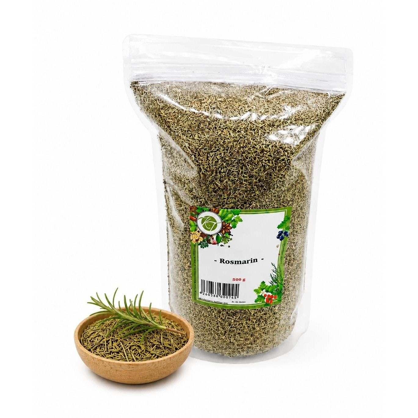 Kt Dried And Finely Chopped Rosemary - 1a Quality