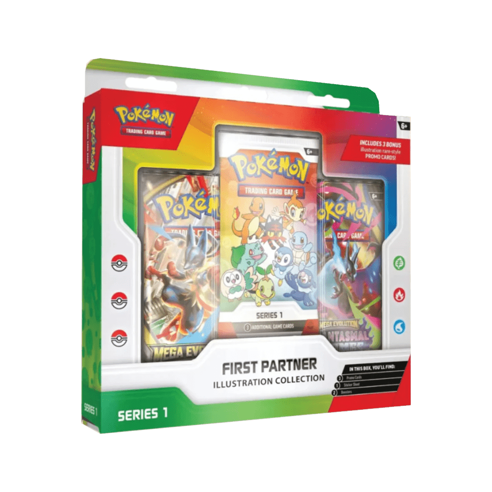 Pokémon First Partner Illustrations Collection English