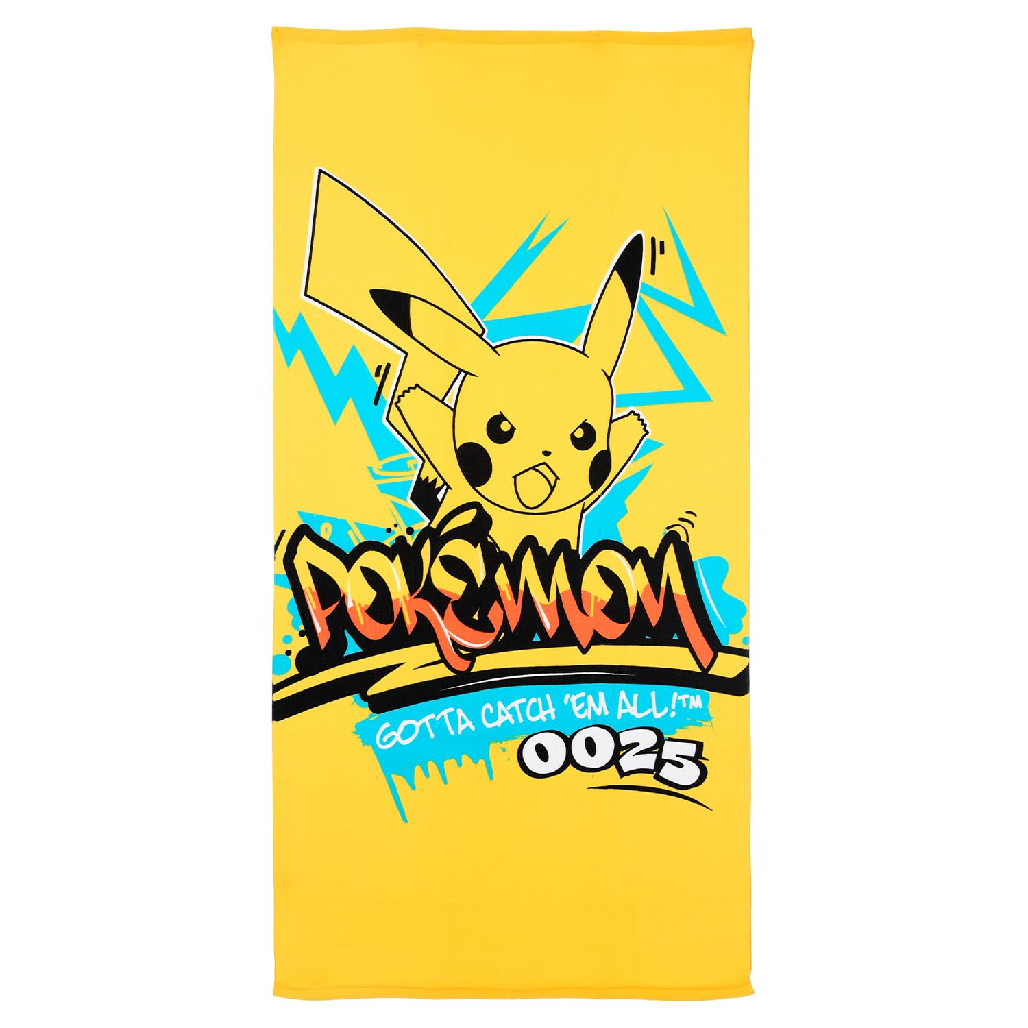 Image of Pokémon Bath Towel 70x140 Cm, Pikachu Beach Towel For Kids Boys, Large Bath Towel For Beach, Pool, Swimming Pool, Vacation