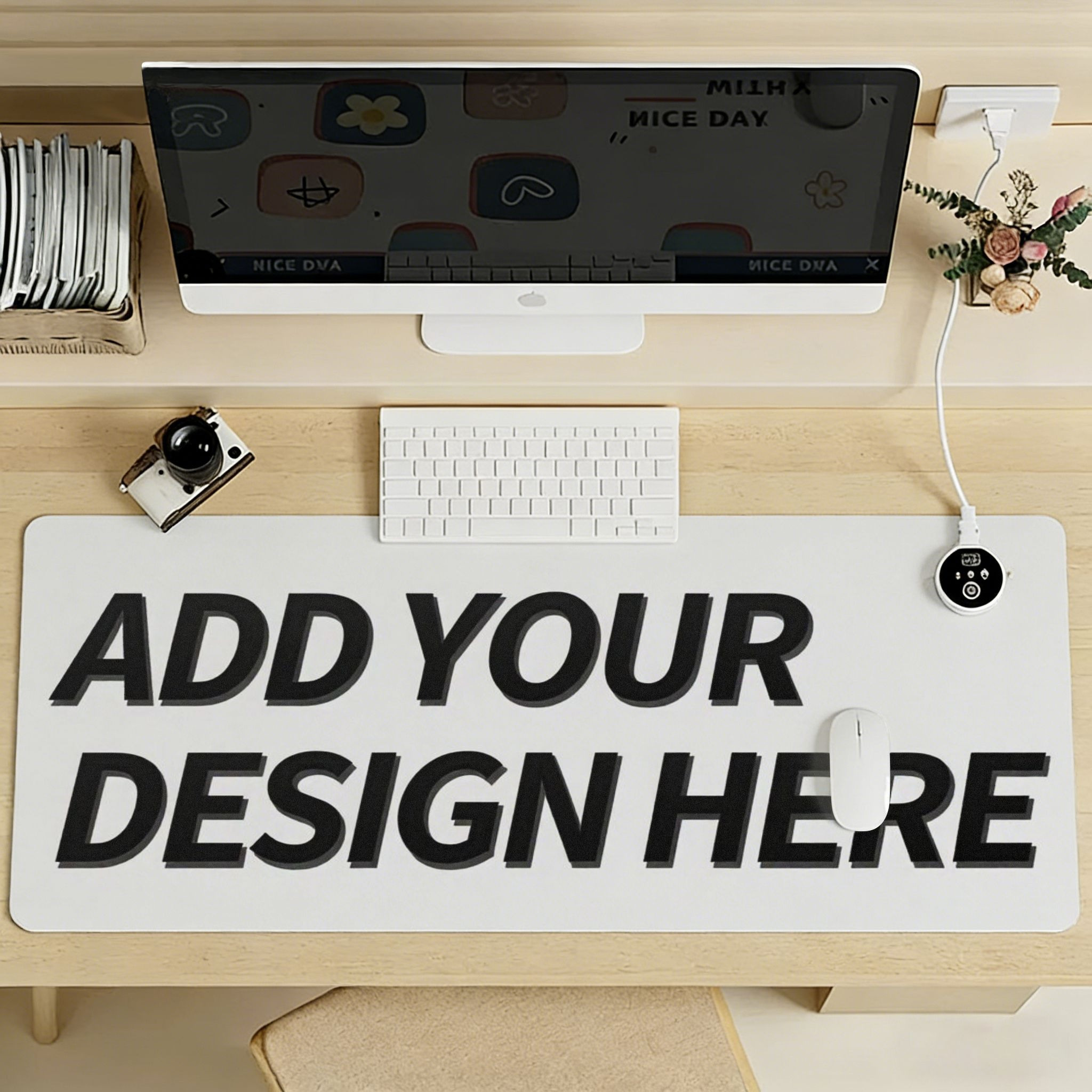 TEMU Extended Mouse Pads Personalized With Patterns, Photos, Logos, And Text. Suitable As Gifts Or Corporate Promotional Items. Customized Mouse Pads