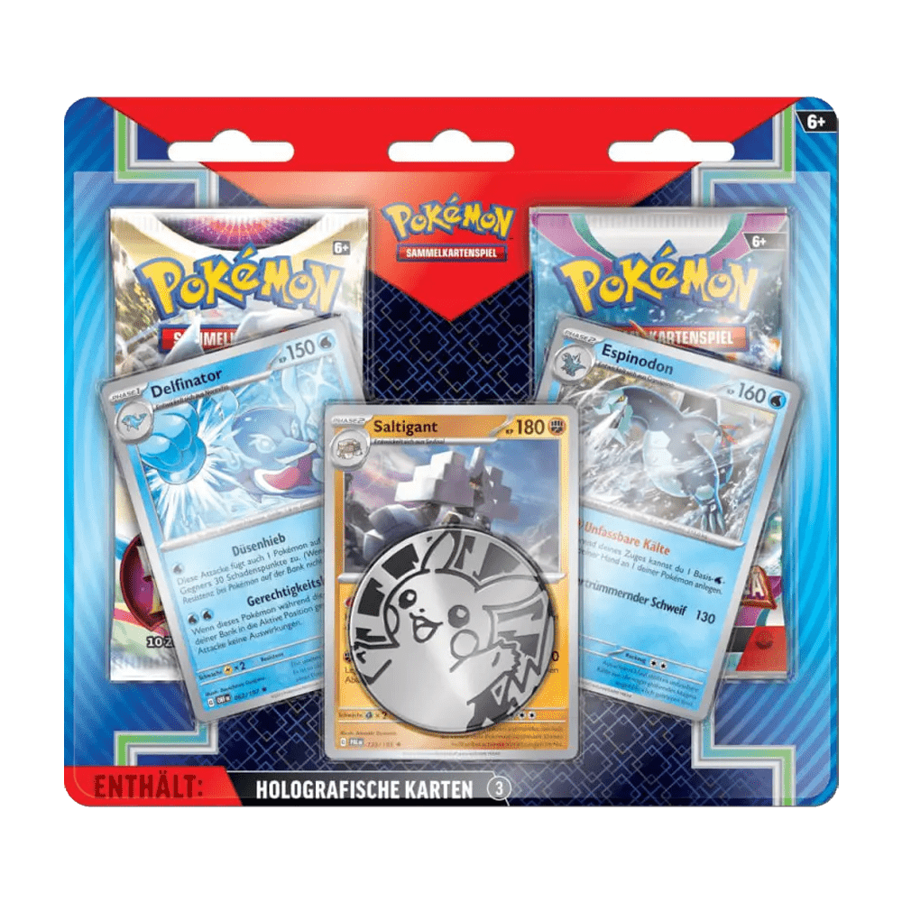 Karmesin & 2 Pack Blister De