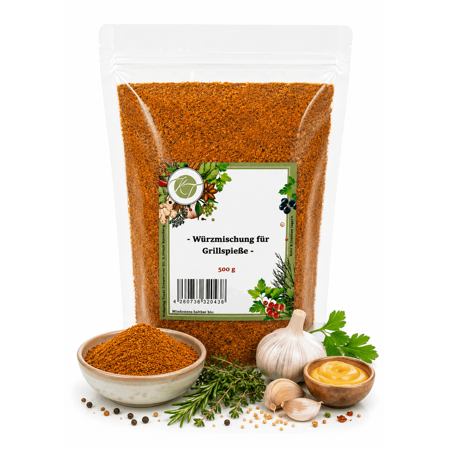 Kt Spice Blend For Skewers & Shashlik Seasoning Salt For Shashlik Grill Spice