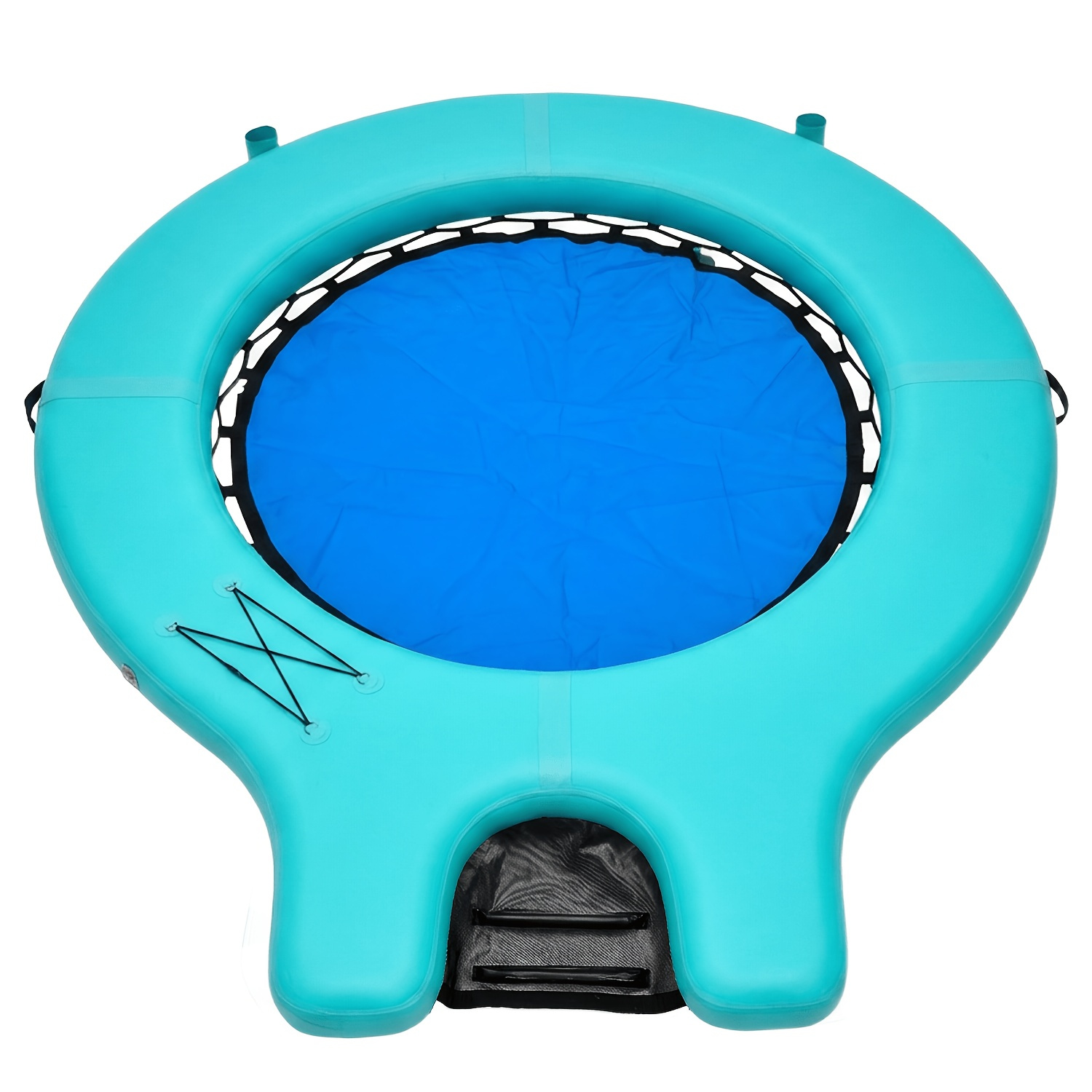 8ft/9.8ft Round Inflatable Floating Water Hammock