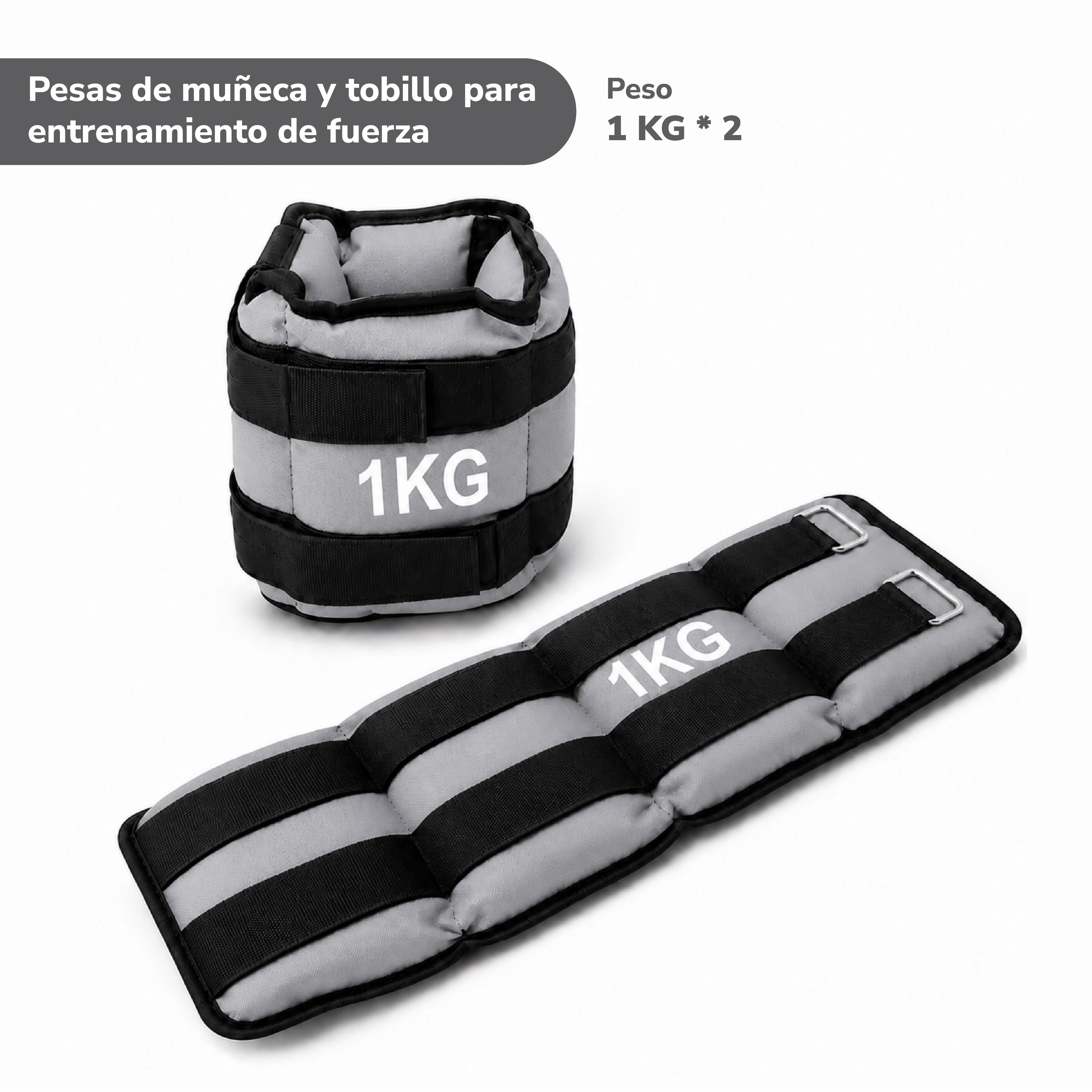 TEMU Juego de 2 unidades – Pesas para muñecas y tobillos para entrenamiento de , disponibles en varios pesos y colores; pesas unisex tipo saco de
