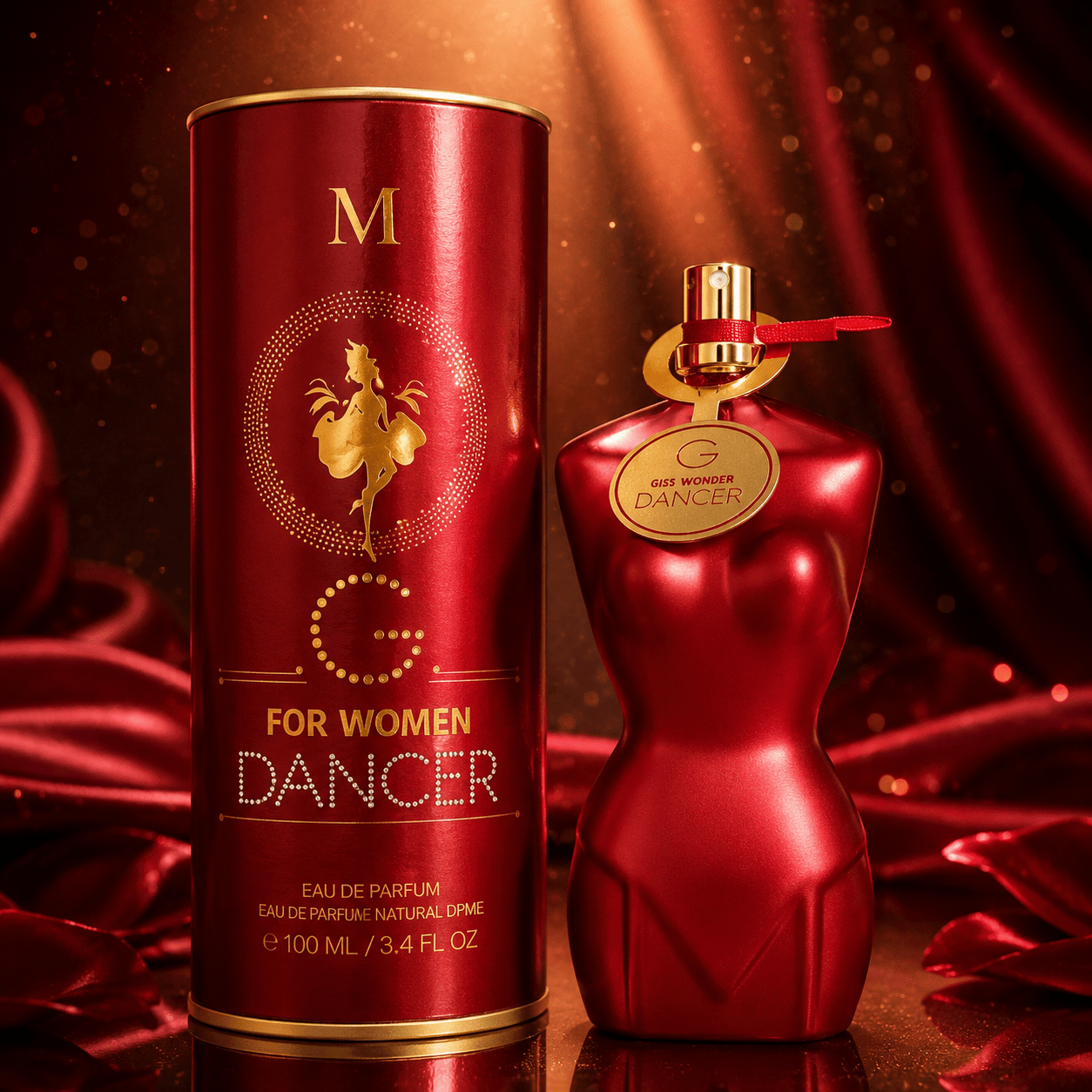 Everlyx - G For Women Dancer By M Eau De Parfum 100 Ml. Sweet, , And Sophisticated Women's Perfume