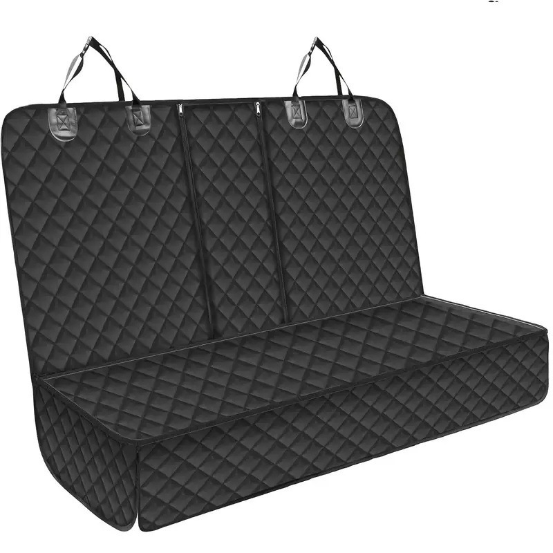TEMU 126x137cm Quilted Non-slip Pet Mat With Side Flaps, Portable Dog Cushion For Car Back Seat, Home & Travel Use