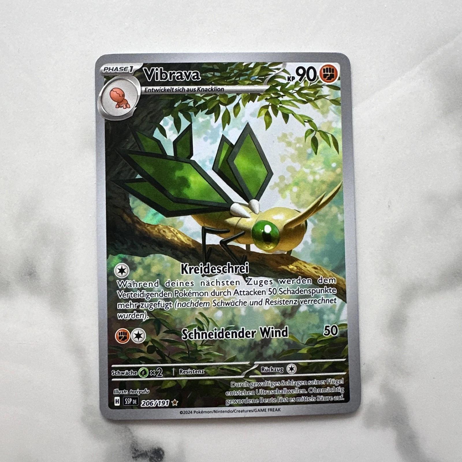 Card 206/191 Ssp 206 German Nm Illustration Rare