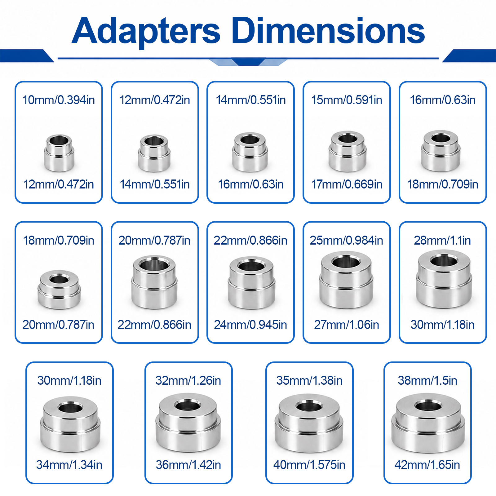 17-Piece Bearing Puller & Seal Driver Kit, Wheel Bearing Tools
