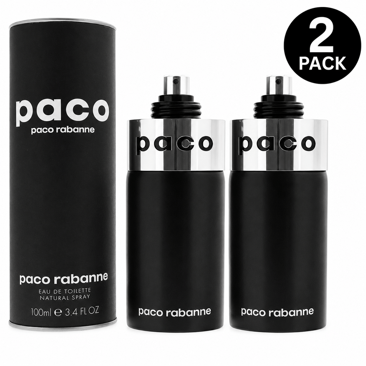 TEMU Rabanne Eau De Toilette 100ml X 2 Pack For Men | & Aromatic Fragrance